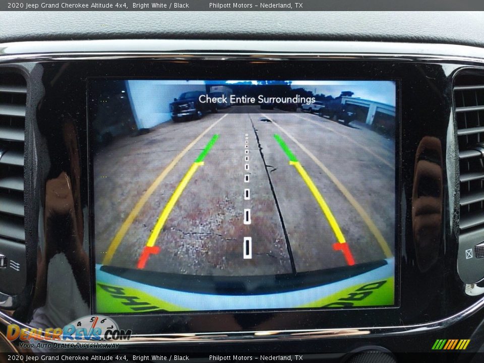 2020 Jeep Grand Cherokee Altitude 4x4 Bright White / Black Photo #21
