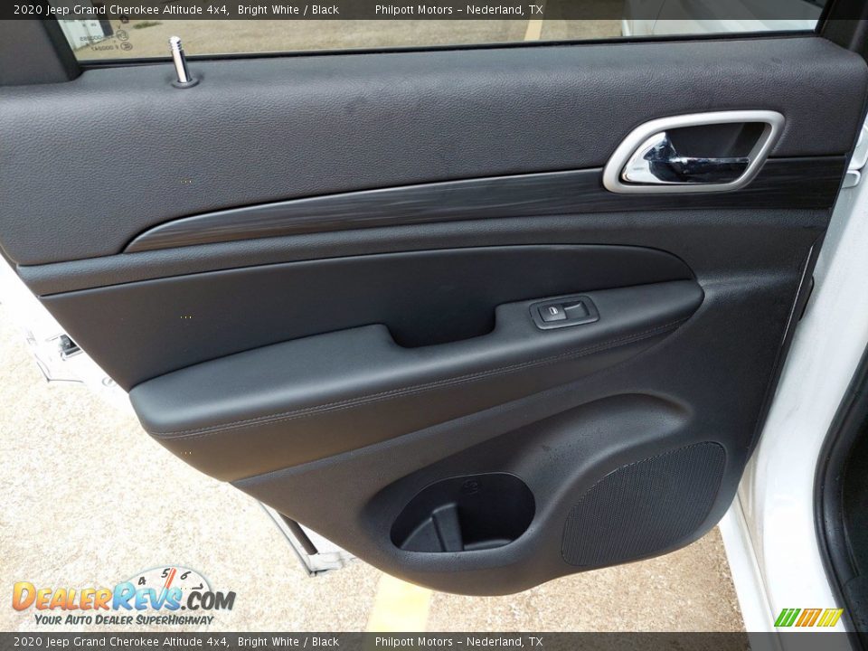 2020 Jeep Grand Cherokee Altitude 4x4 Bright White / Black Photo #25