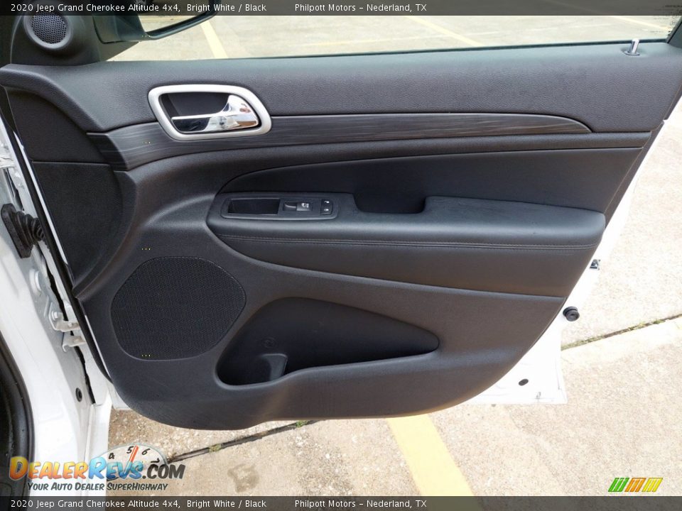 2020 Jeep Grand Cherokee Altitude 4x4 Bright White / Black Photo #29