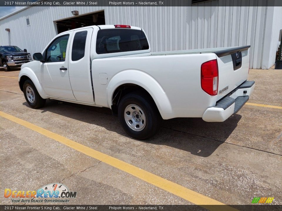 Glacier White 2017 Nissan Frontier S King Cab Photo #5