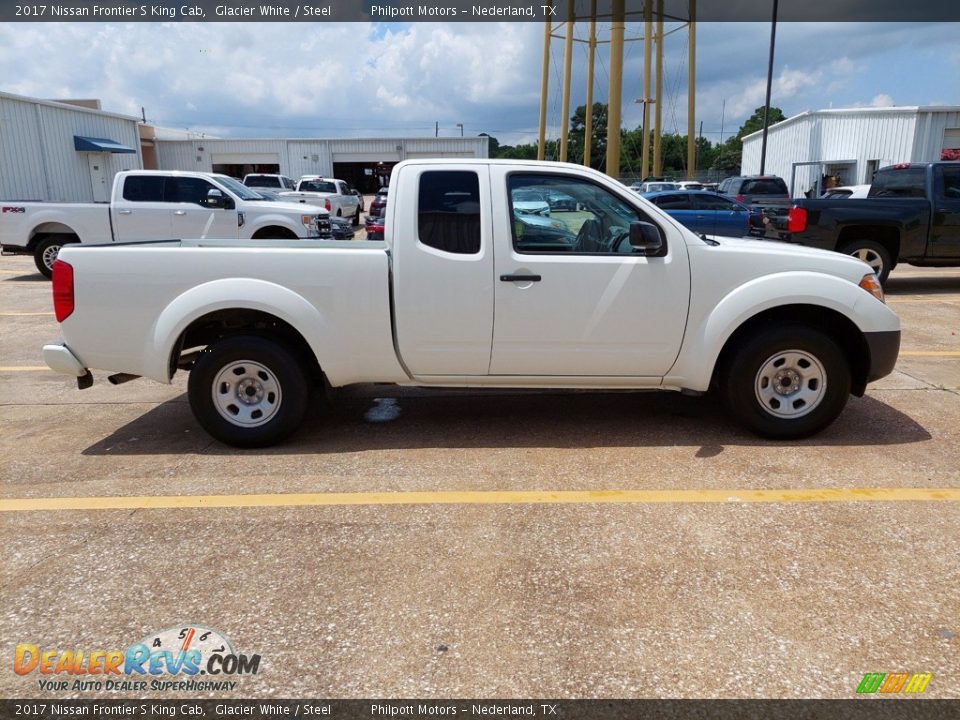 Glacier White 2017 Nissan Frontier S King Cab Photo #8