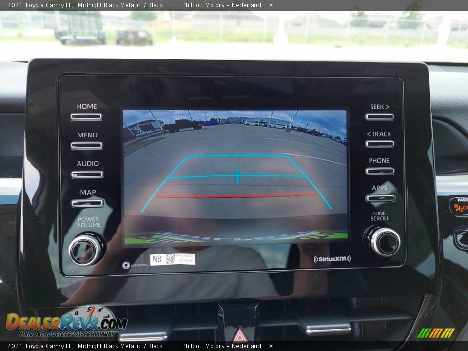2021 Toyota Camry LE Midnight Black Metallic / Black Photo #17