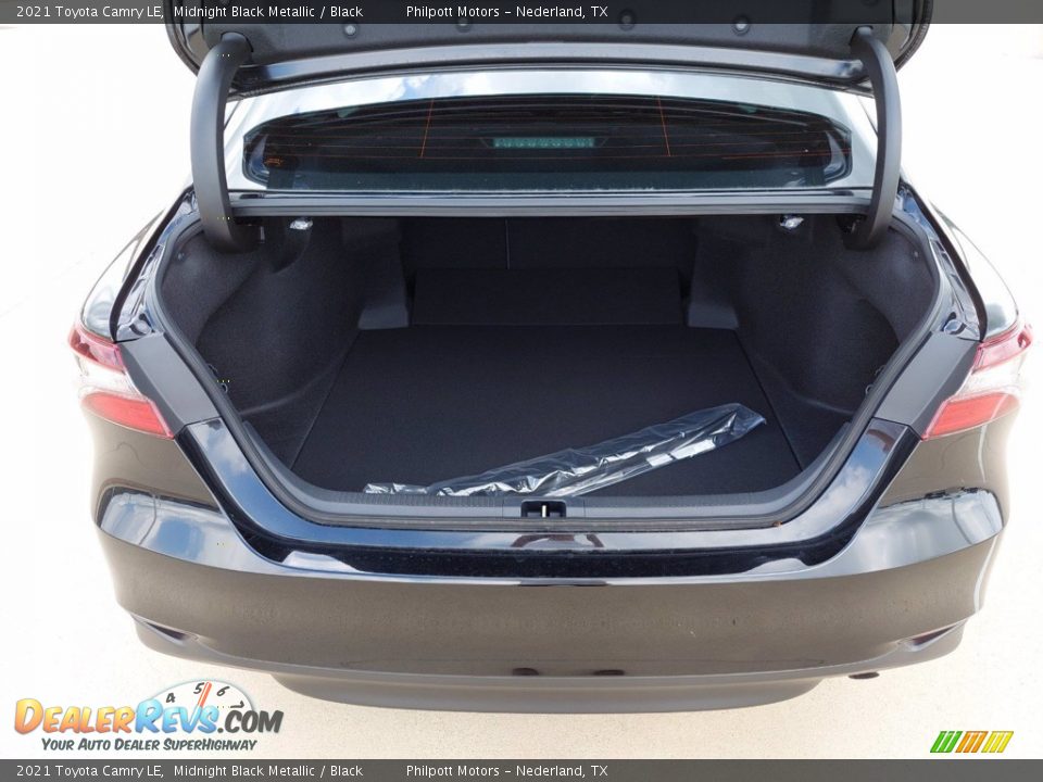 2021 Toyota Camry LE Midnight Black Metallic / Black Photo #23