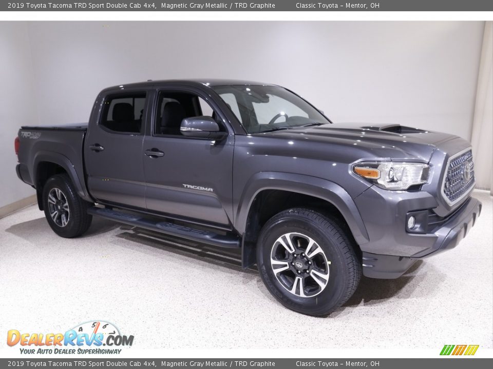 2019 Toyota Tacoma TRD Sport Double Cab 4x4 Magnetic Gray Metallic / TRD Graphite Photo #1