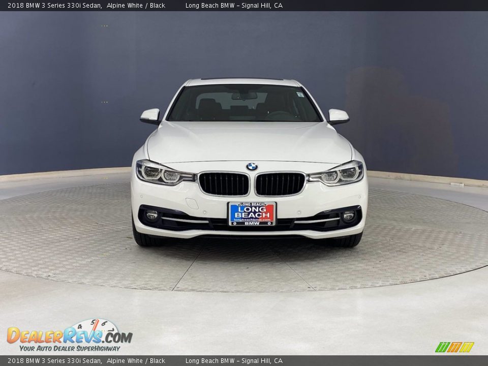 2018 BMW 3 Series 330i Sedan Alpine White / Black Photo #2