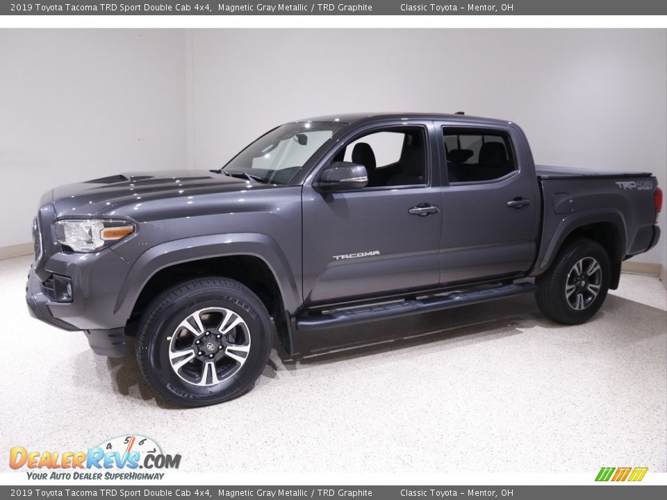 2019 Toyota Tacoma TRD Sport Double Cab 4x4 Magnetic Gray Metallic / TRD Graphite Photo #3