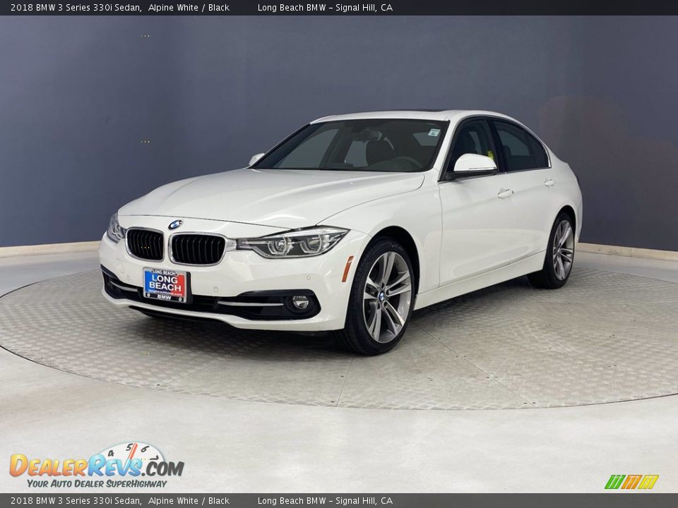 2018 BMW 3 Series 330i Sedan Alpine White / Black Photo #3