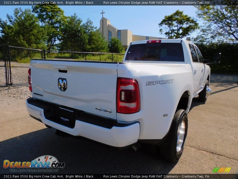 2021 Ram 3500 Big Horn Crew Cab 4x4 Bright White / Black Photo #5