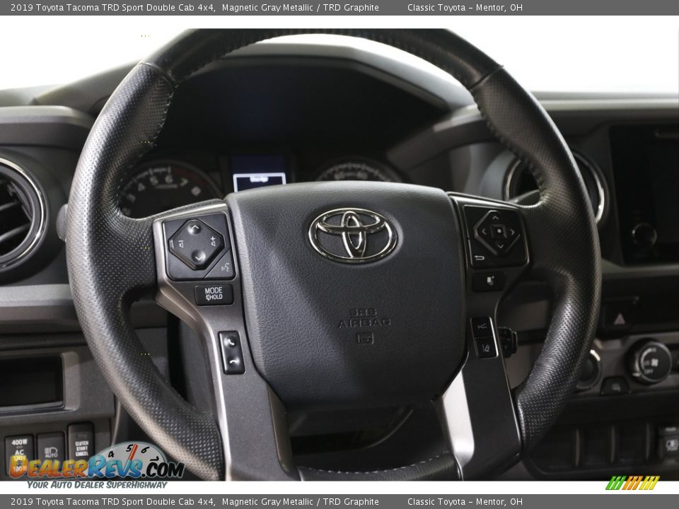 2019 Toyota Tacoma TRD Sport Double Cab 4x4 Magnetic Gray Metallic / TRD Graphite Photo #7