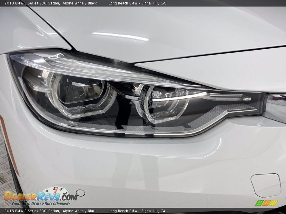 2018 BMW 3 Series 330i Sedan Alpine White / Black Photo #7