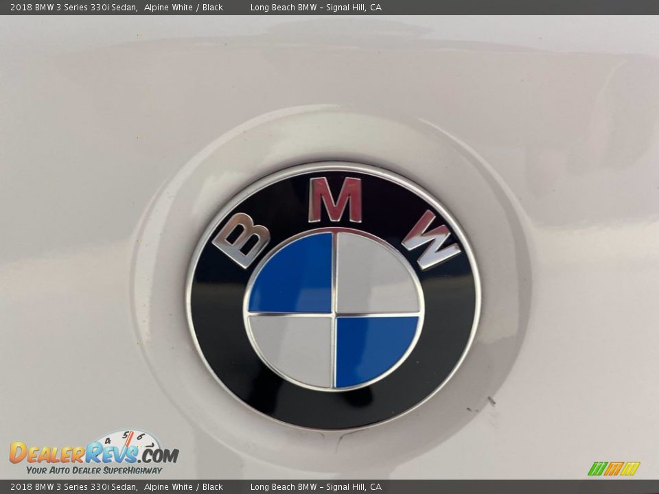 2018 BMW 3 Series 330i Sedan Alpine White / Black Photo #10