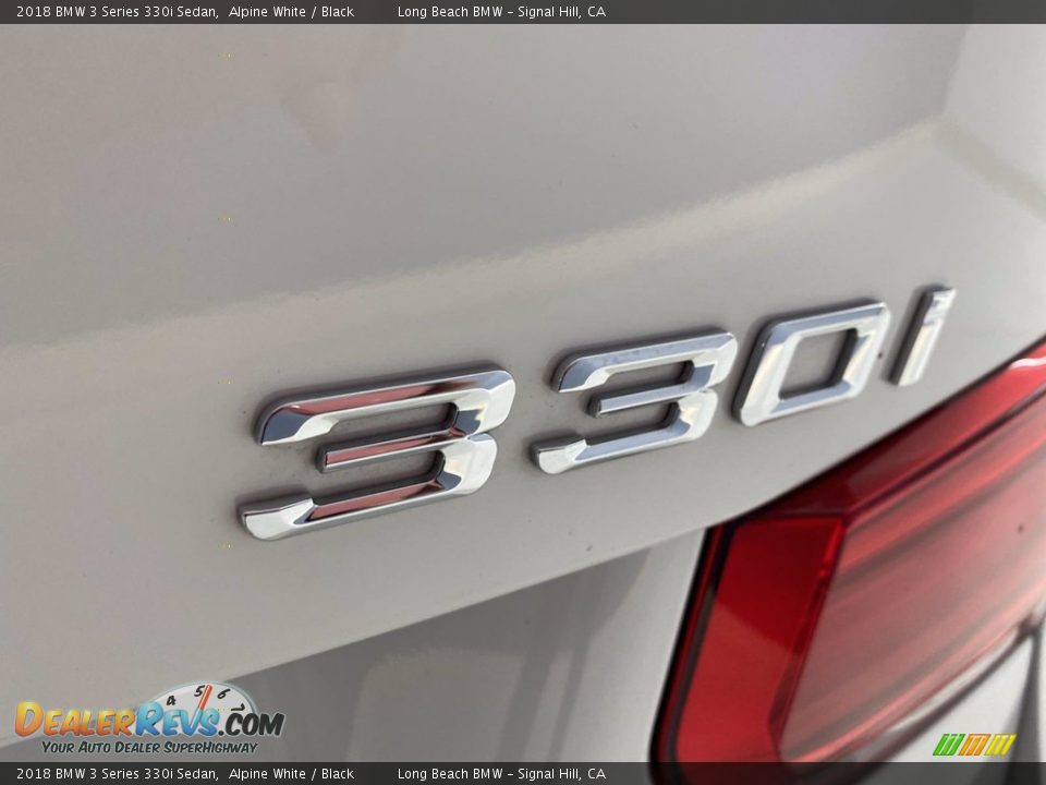 2018 BMW 3 Series 330i Sedan Alpine White / Black Photo #11