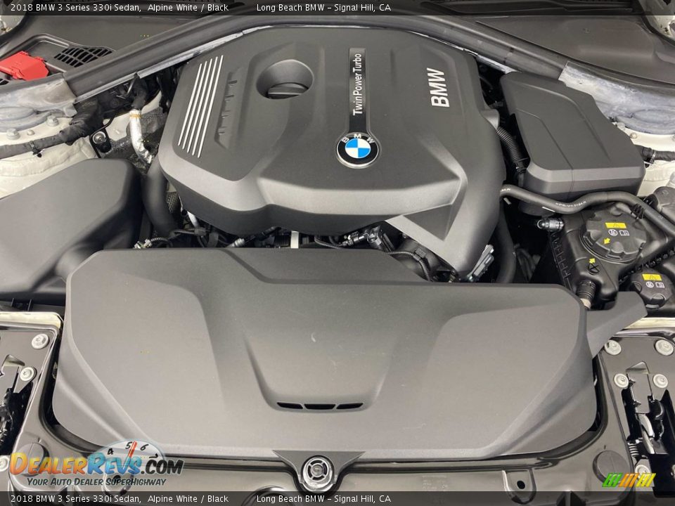 2018 BMW 3 Series 330i Sedan Alpine White / Black Photo #12