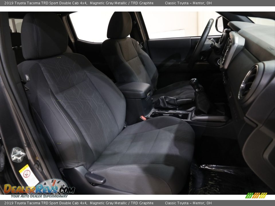 2019 Toyota Tacoma TRD Sport Double Cab 4x4 Magnetic Gray Metallic / TRD Graphite Photo #15