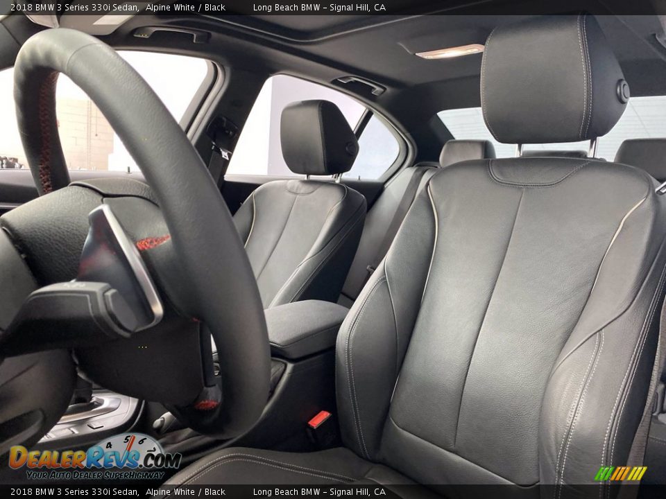 2018 BMW 3 Series 330i Sedan Alpine White / Black Photo #17