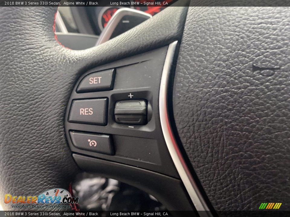 2018 BMW 3 Series 330i Sedan Alpine White / Black Photo #19