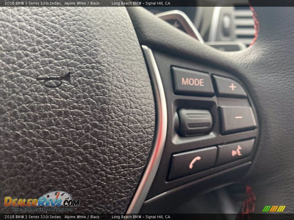 2018 BMW 3 Series 330i Sedan Alpine White / Black Photo #20