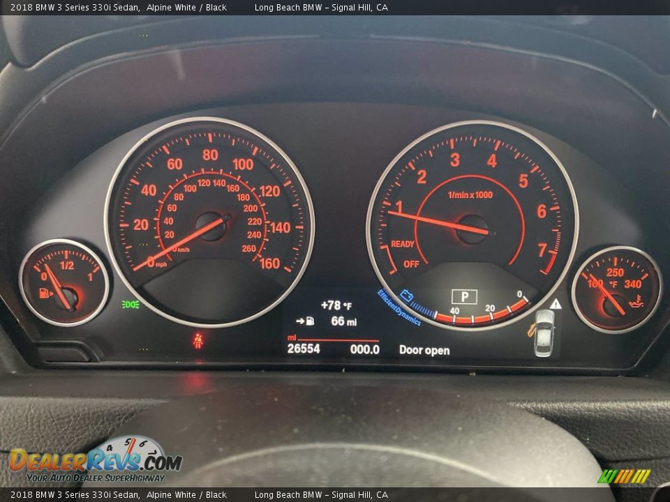 2018 BMW 3 Series 330i Sedan Alpine White / Black Photo #21