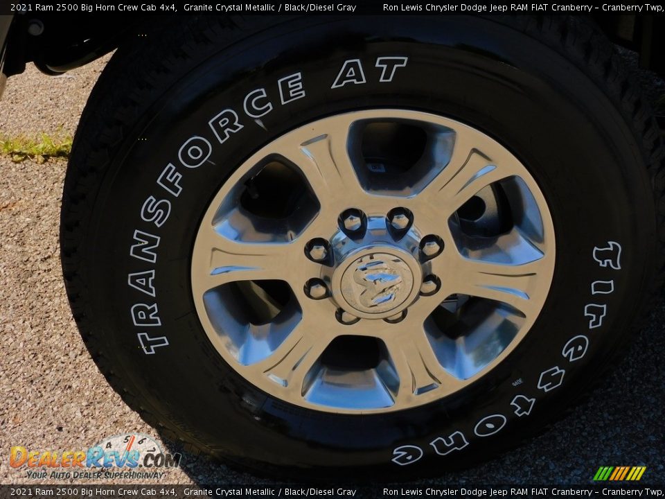 2021 Ram 2500 Big Horn Crew Cab 4x4 Granite Crystal Metallic / Black/Diesel Gray Photo #10