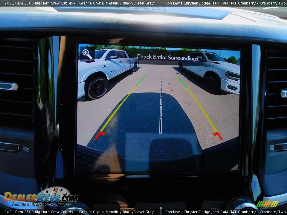 2021 Ram 2500 Big Horn Crew Cab 4x4 Granite Crystal Metallic / Black/Diesel Gray Photo #17