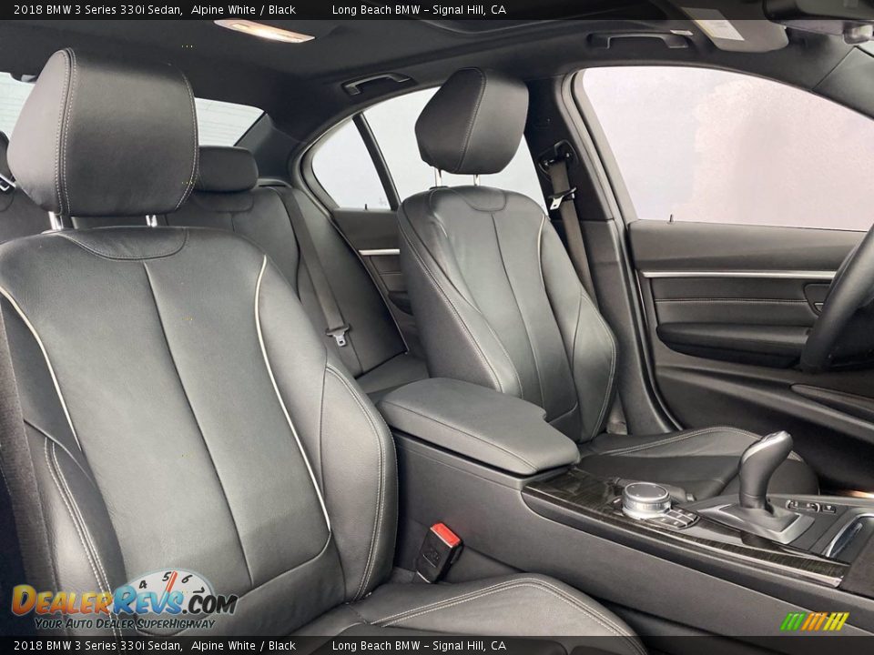 2018 BMW 3 Series 330i Sedan Alpine White / Black Photo #34