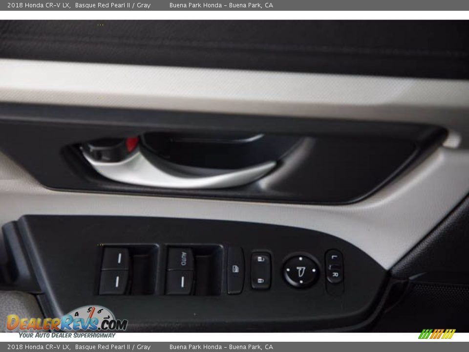 2018 Honda CR-V LX Basque Red Pearl II / Gray Photo #29