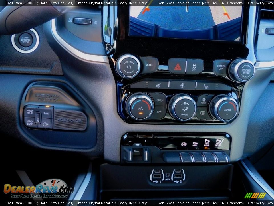 2021 Ram 2500 Big Horn Crew Cab 4x4 Granite Crystal Metallic / Black/Diesel Gray Photo #18