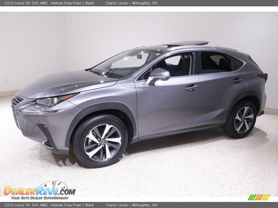 Nebula Gray Pearl 2020 Lexus NX 300 AWD Photo #3