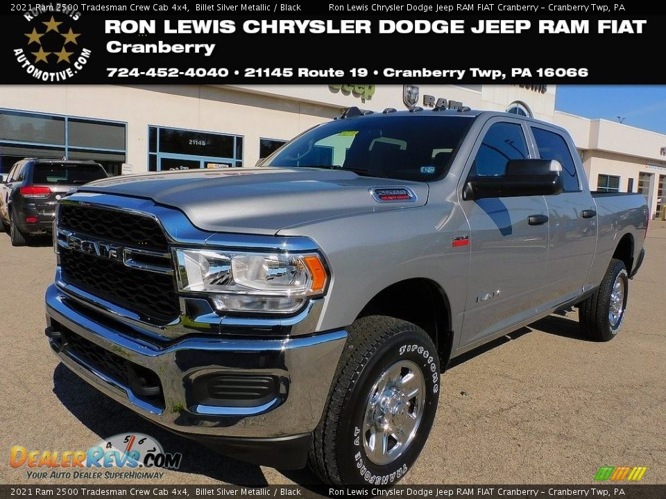 2021 Ram 2500 Tradesman Crew Cab 4x4 Billet Silver Metallic / Black Photo #1