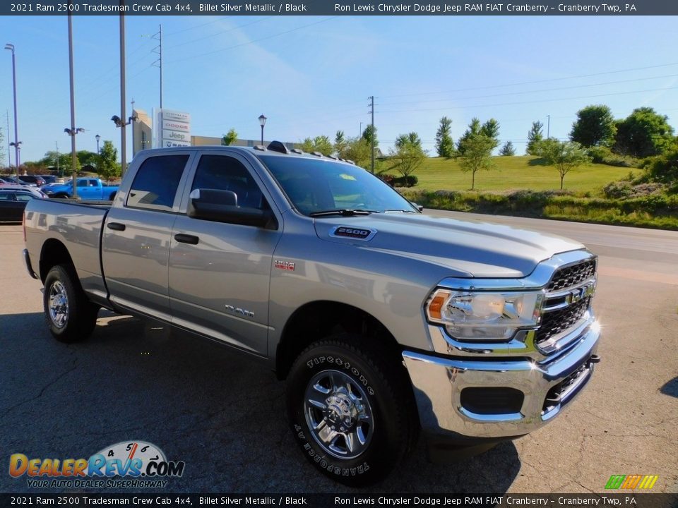 2021 Ram 2500 Tradesman Crew Cab 4x4 Billet Silver Metallic / Black Photo #3