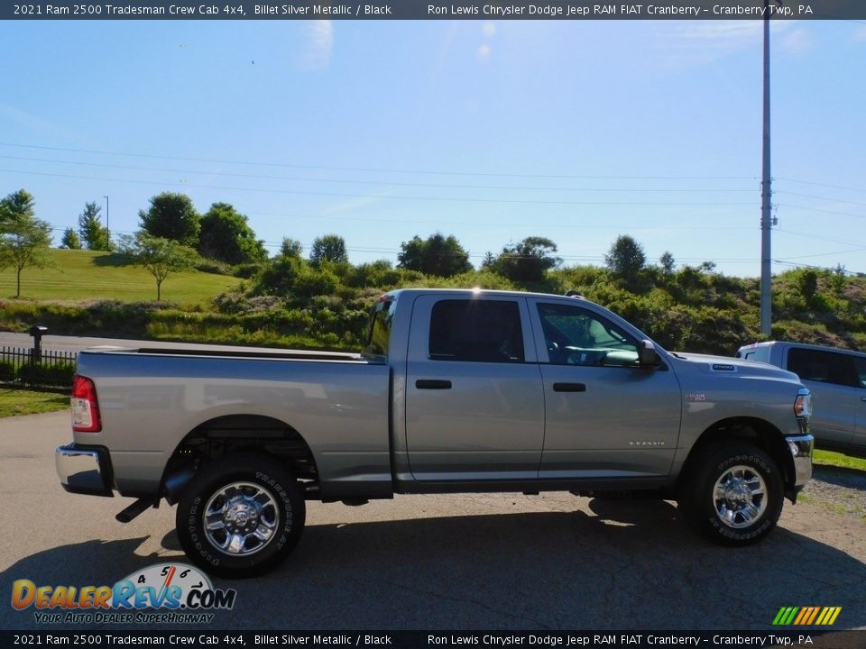 2021 Ram 2500 Tradesman Crew Cab 4x4 Billet Silver Metallic / Black Photo #4