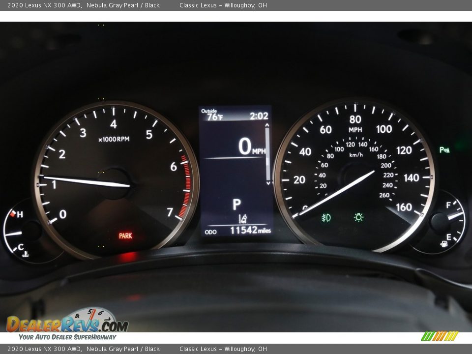 2020 Lexus NX 300 AWD Gauges Photo #8