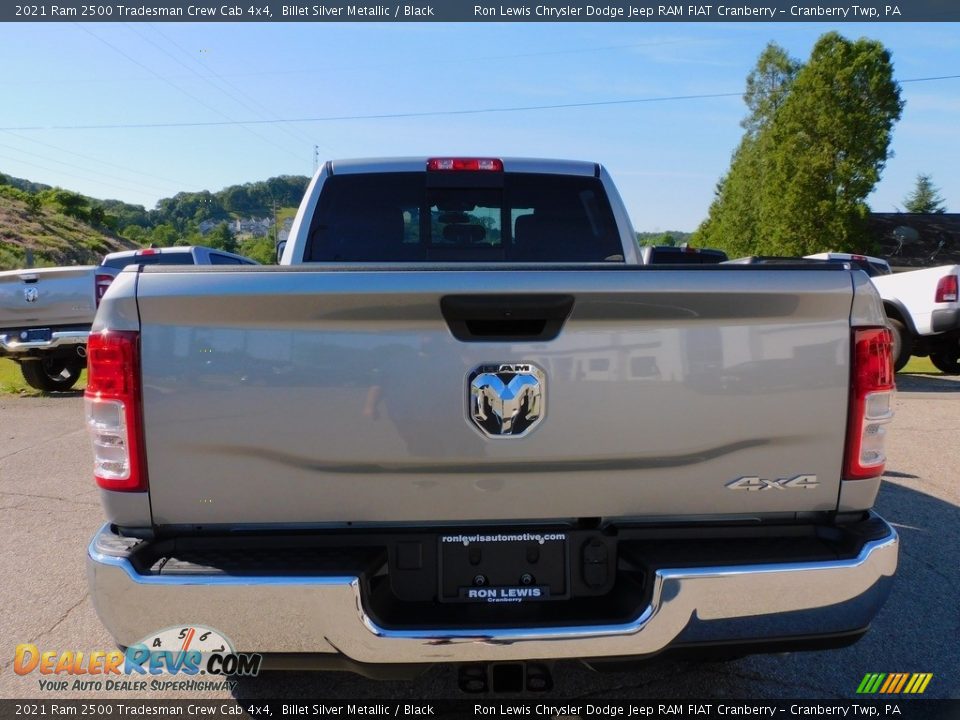 2021 Ram 2500 Tradesman Crew Cab 4x4 Billet Silver Metallic / Black Photo #6