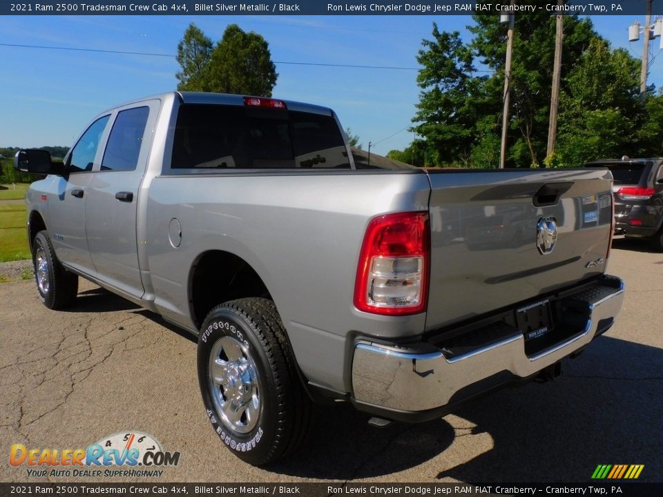 2021 Ram 2500 Tradesman Crew Cab 4x4 Billet Silver Metallic / Black Photo #8