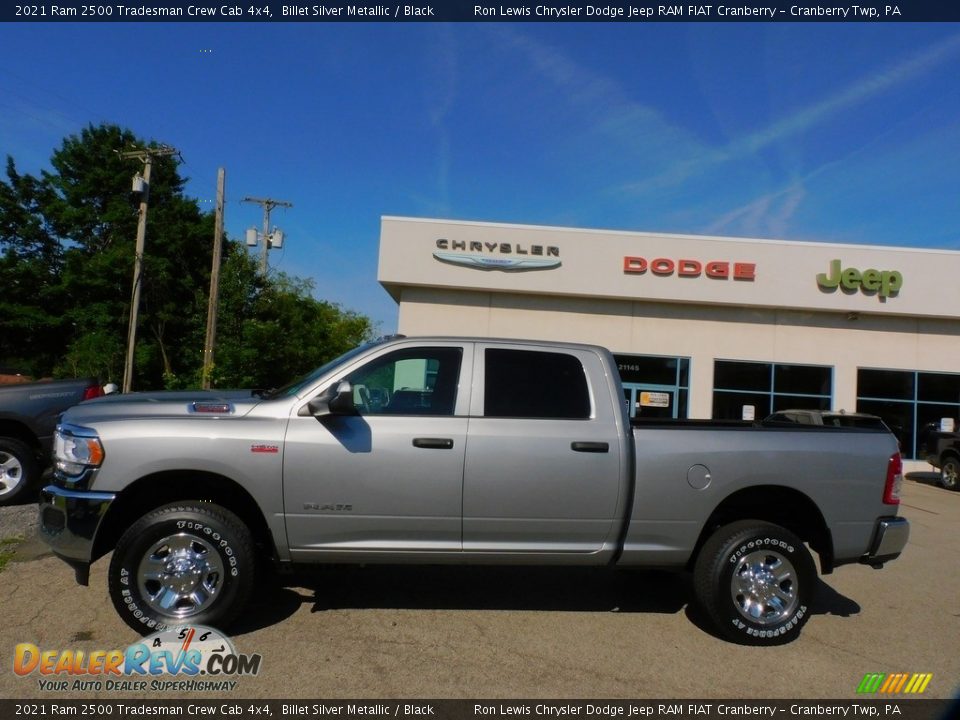 2021 Ram 2500 Tradesman Crew Cab 4x4 Billet Silver Metallic / Black Photo #9