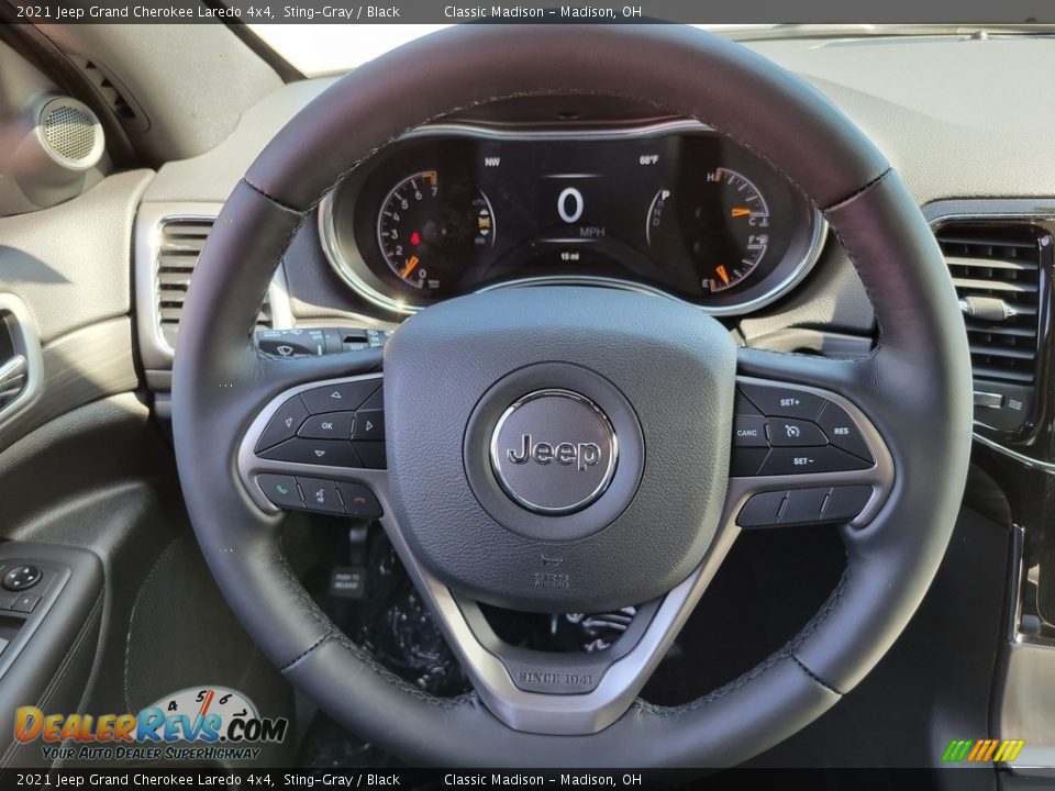 2021 Jeep Grand Cherokee Laredo 4x4 Sting-Gray / Black Photo #5