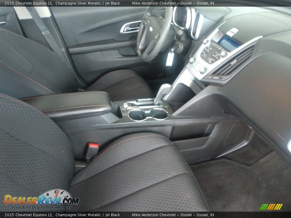 2015 Chevrolet Equinox LS Champagne Silver Metallic / Jet Black Photo #18