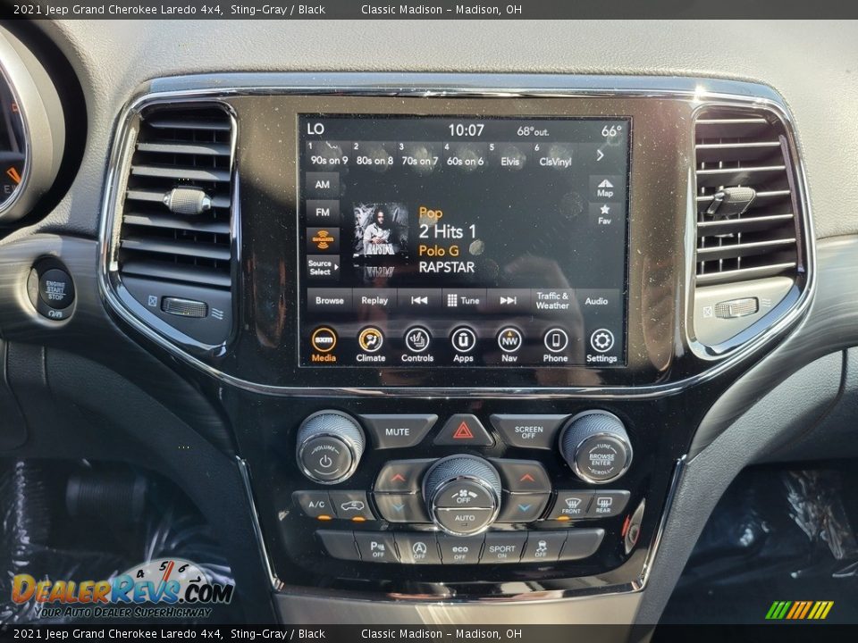 2021 Jeep Grand Cherokee Laredo 4x4 Sting-Gray / Black Photo #6