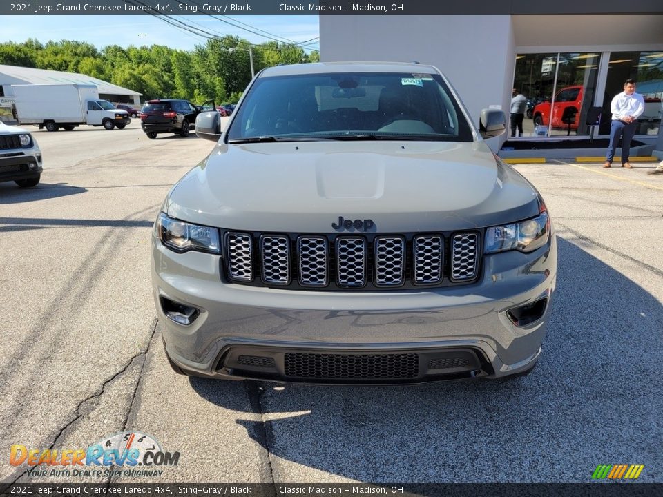 2021 Jeep Grand Cherokee Laredo 4x4 Sting-Gray / Black Photo #7