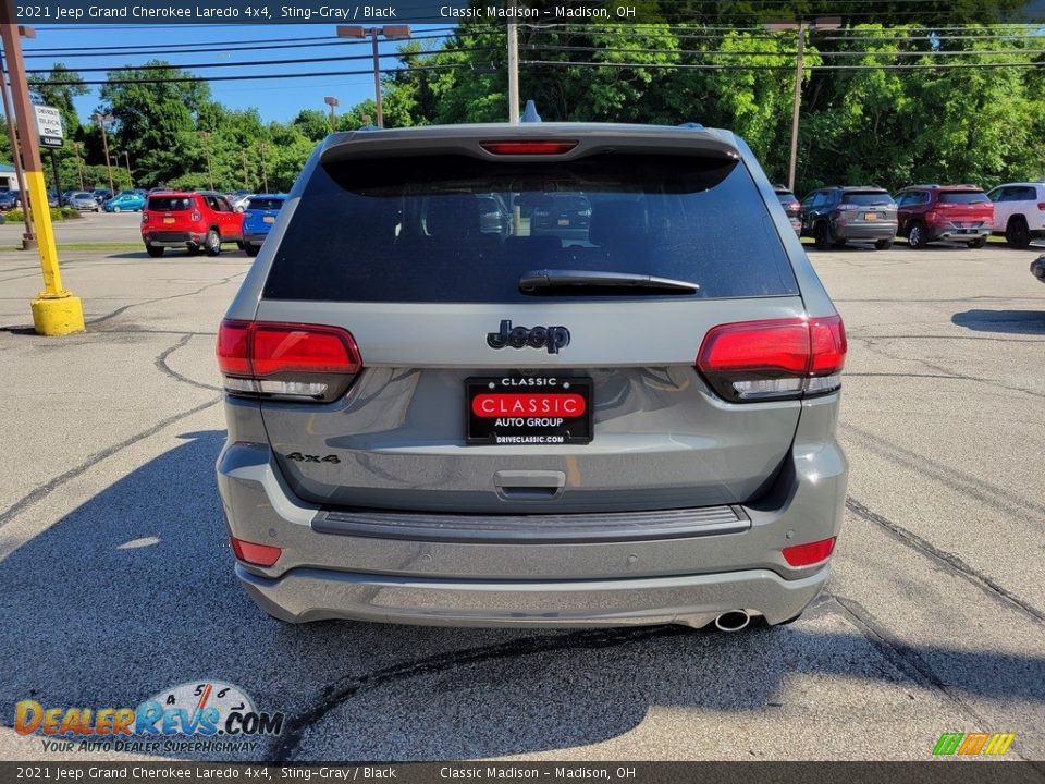 2021 Jeep Grand Cherokee Laredo 4x4 Sting-Gray / Black Photo #9