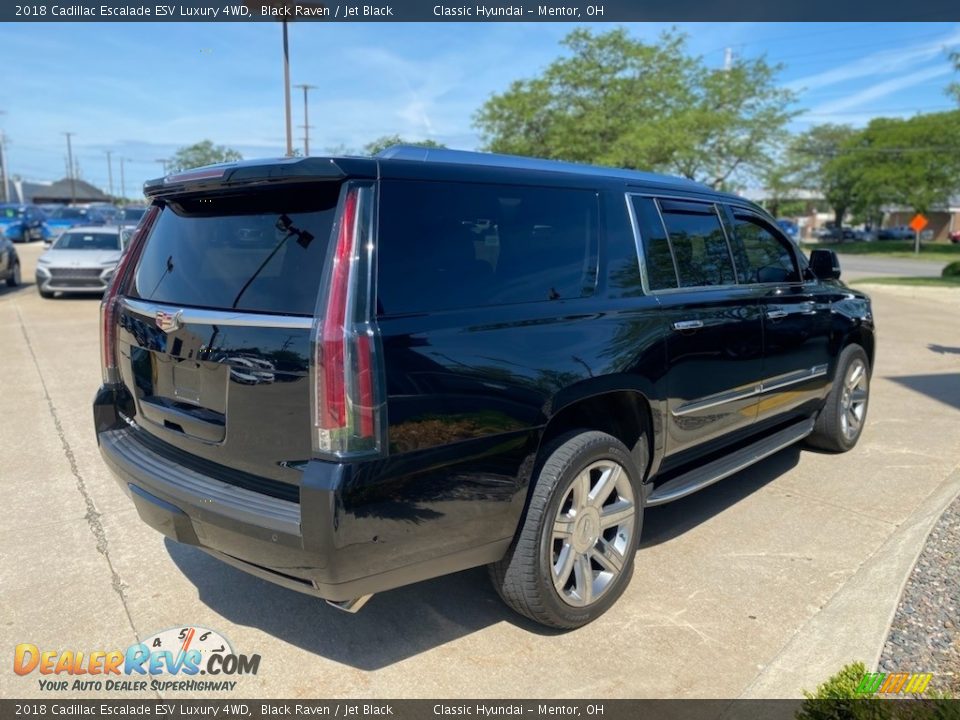 2018 Cadillac Escalade ESV Luxury 4WD Black Raven / Jet Black Photo #2