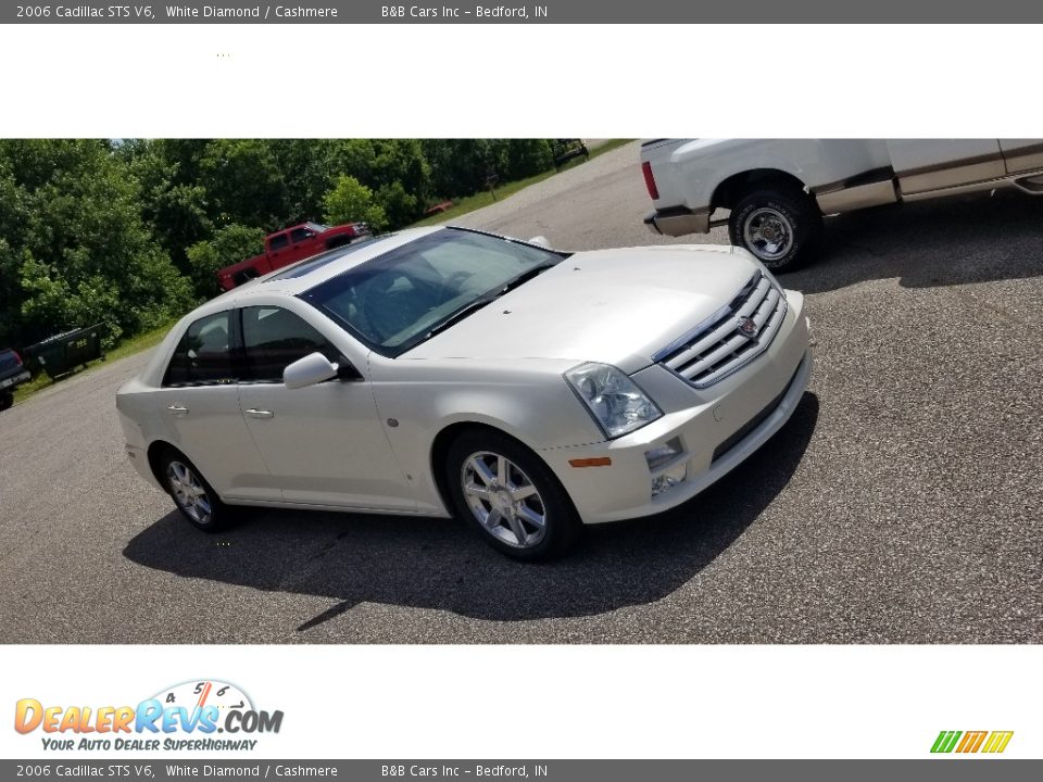 2006 Cadillac STS V6 White Diamond / Cashmere Photo #2