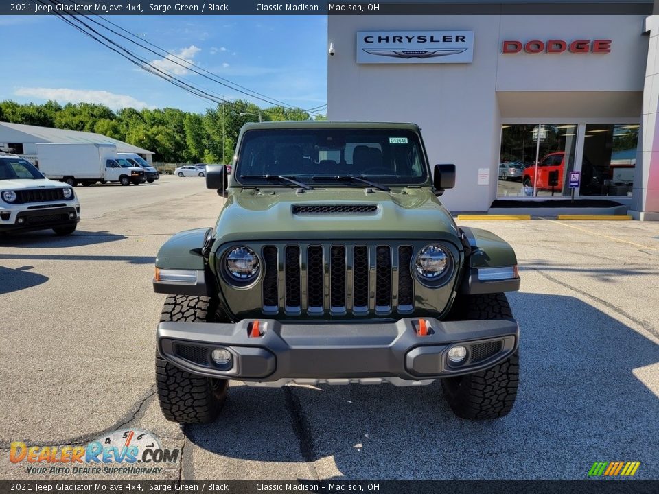 2021 Jeep Gladiator Mojave 4x4 Sarge Green / Black Photo #7