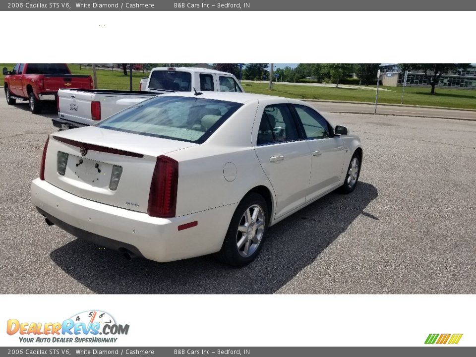 2006 Cadillac STS V6 White Diamond / Cashmere Photo #7