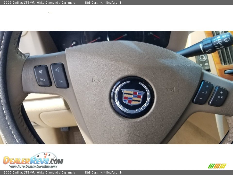 2006 Cadillac STS V6 White Diamond / Cashmere Photo #10