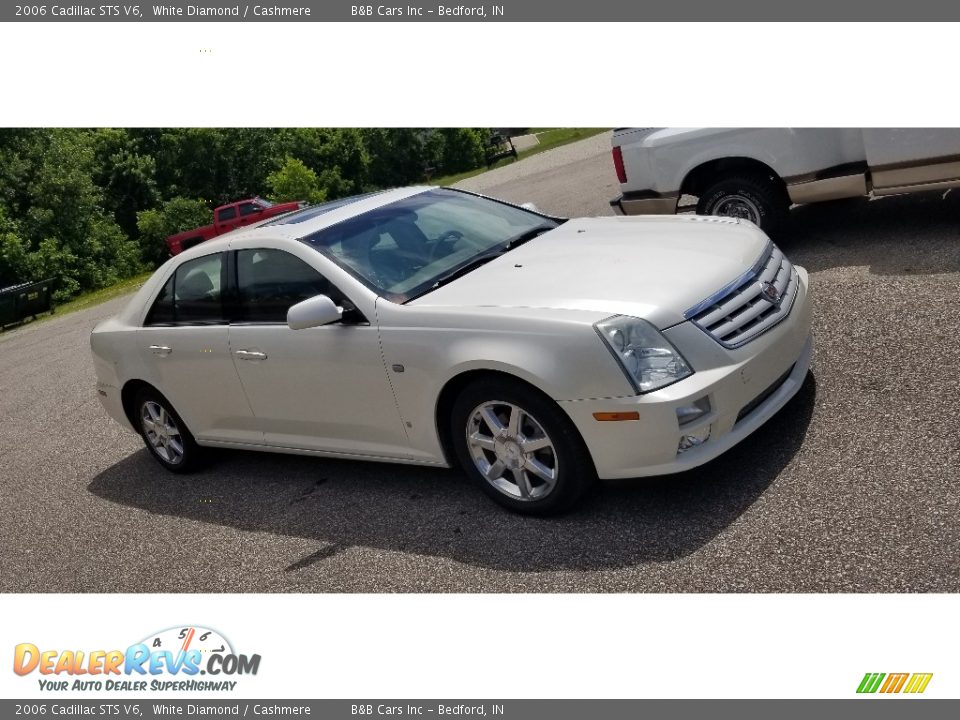 2006 Cadillac STS V6 White Diamond / Cashmere Photo #25