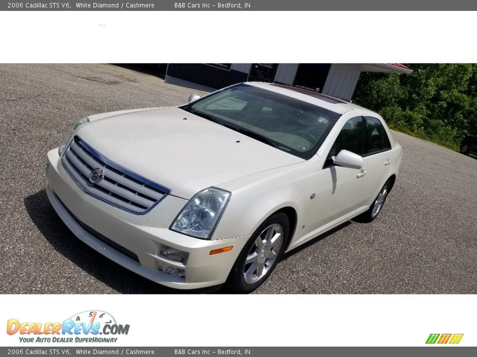 2006 Cadillac STS V6 White Diamond / Cashmere Photo #26