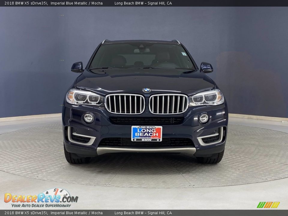 2018 BMW X5 sDrive35i Imperial Blue Metallic / Mocha Photo #2