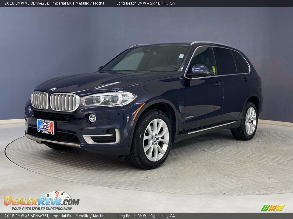 2018 BMW X5 sDrive35i Imperial Blue Metallic / Mocha Photo #3