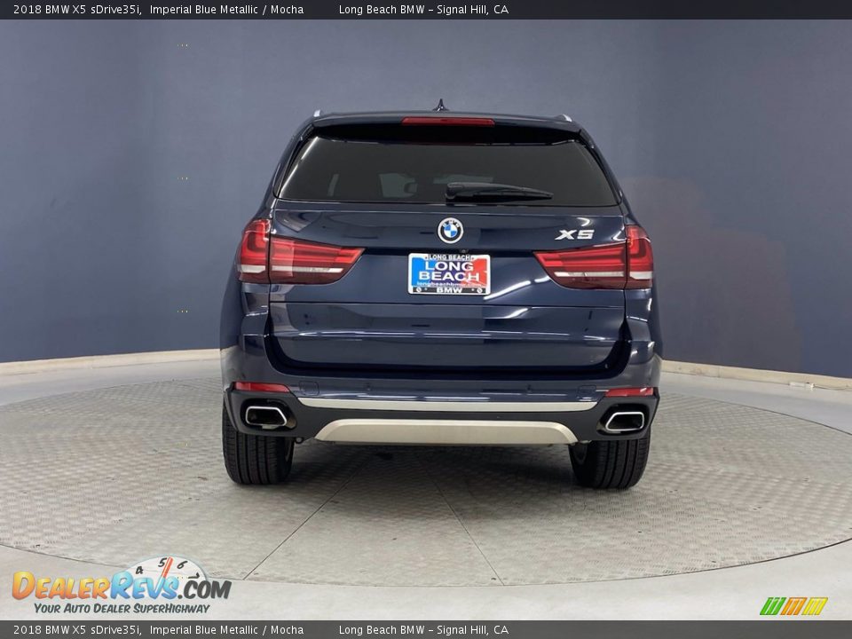 2018 BMW X5 sDrive35i Imperial Blue Metallic / Mocha Photo #4